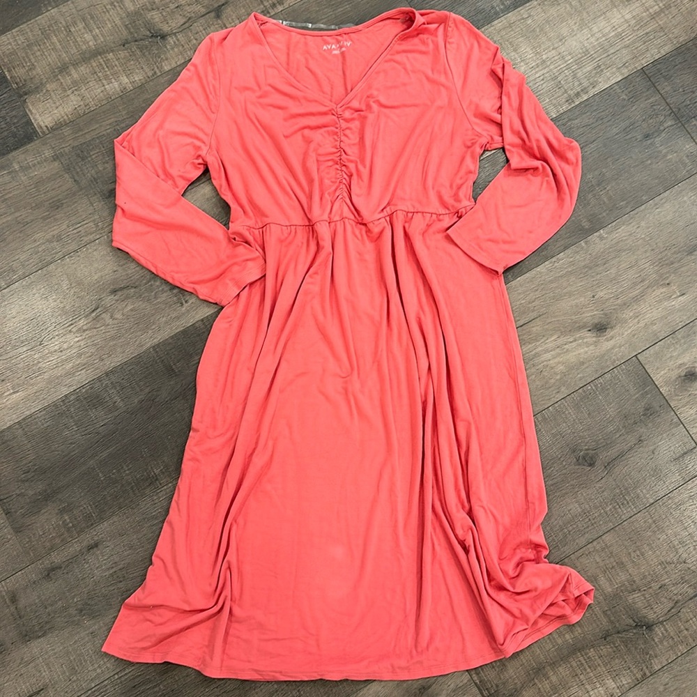Ava and viv 1x long sleeve dress